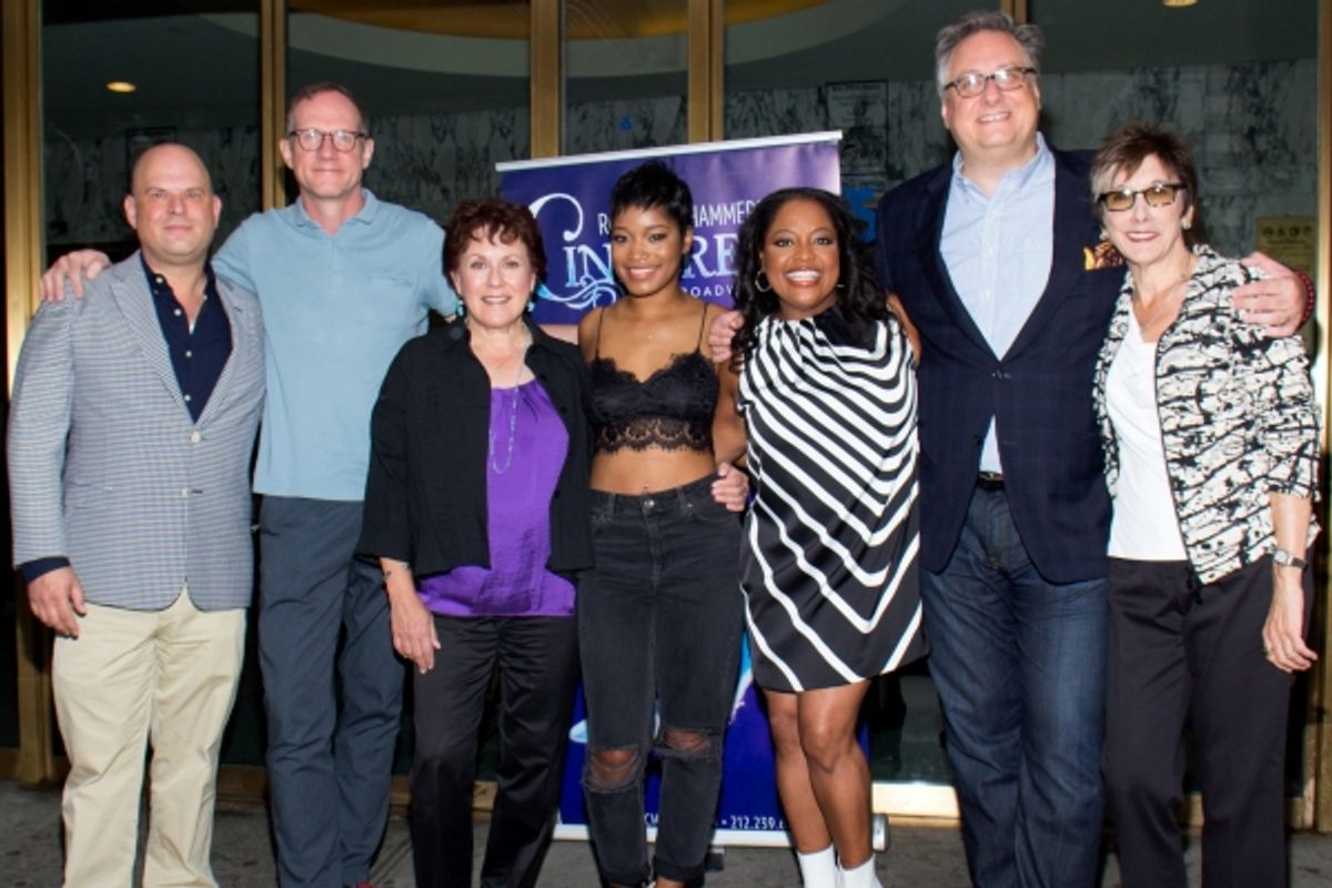 Stephen Kocis, Mark Brokaw, Judy Kaye, Keke Palmer, Sherri Shepherd, Douglas Carter Beane, Robyn Goodman at 