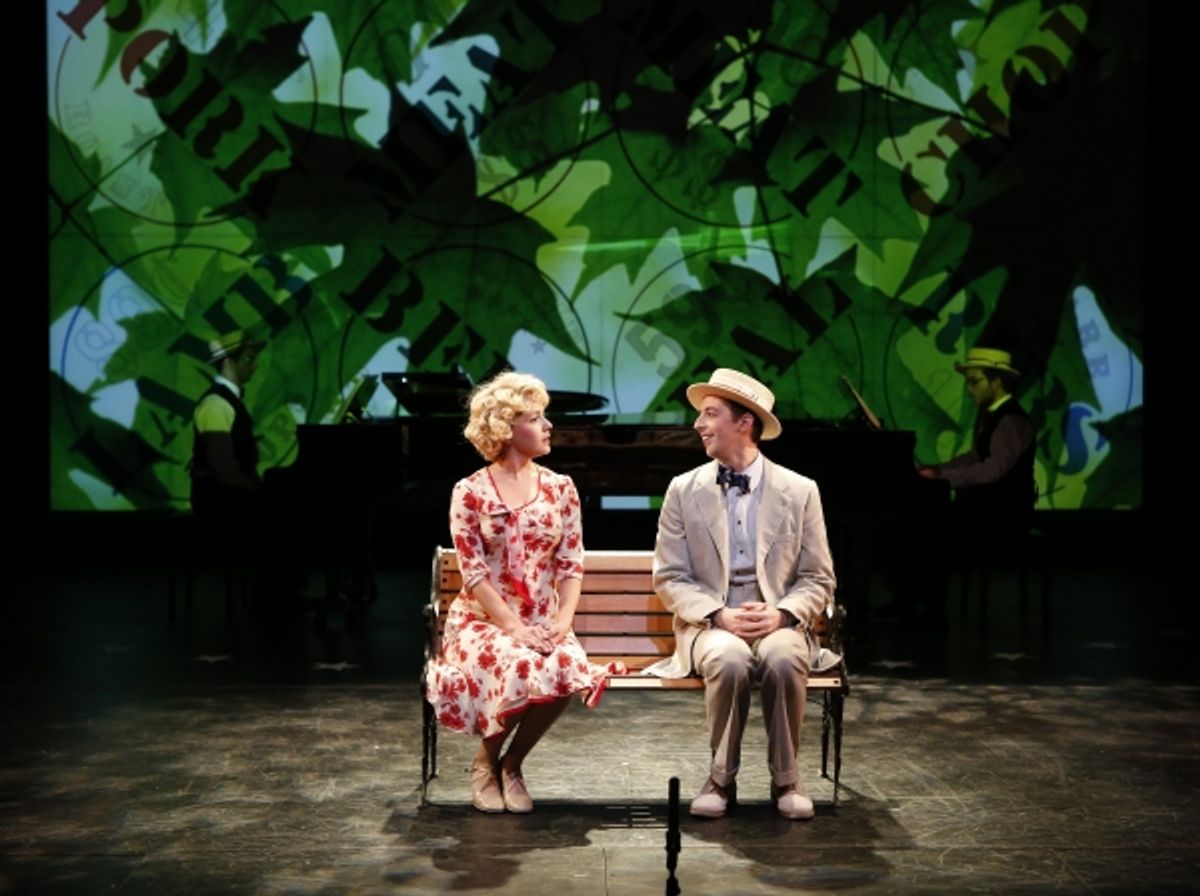 Alli Mauzey, Josh Grisetti at 