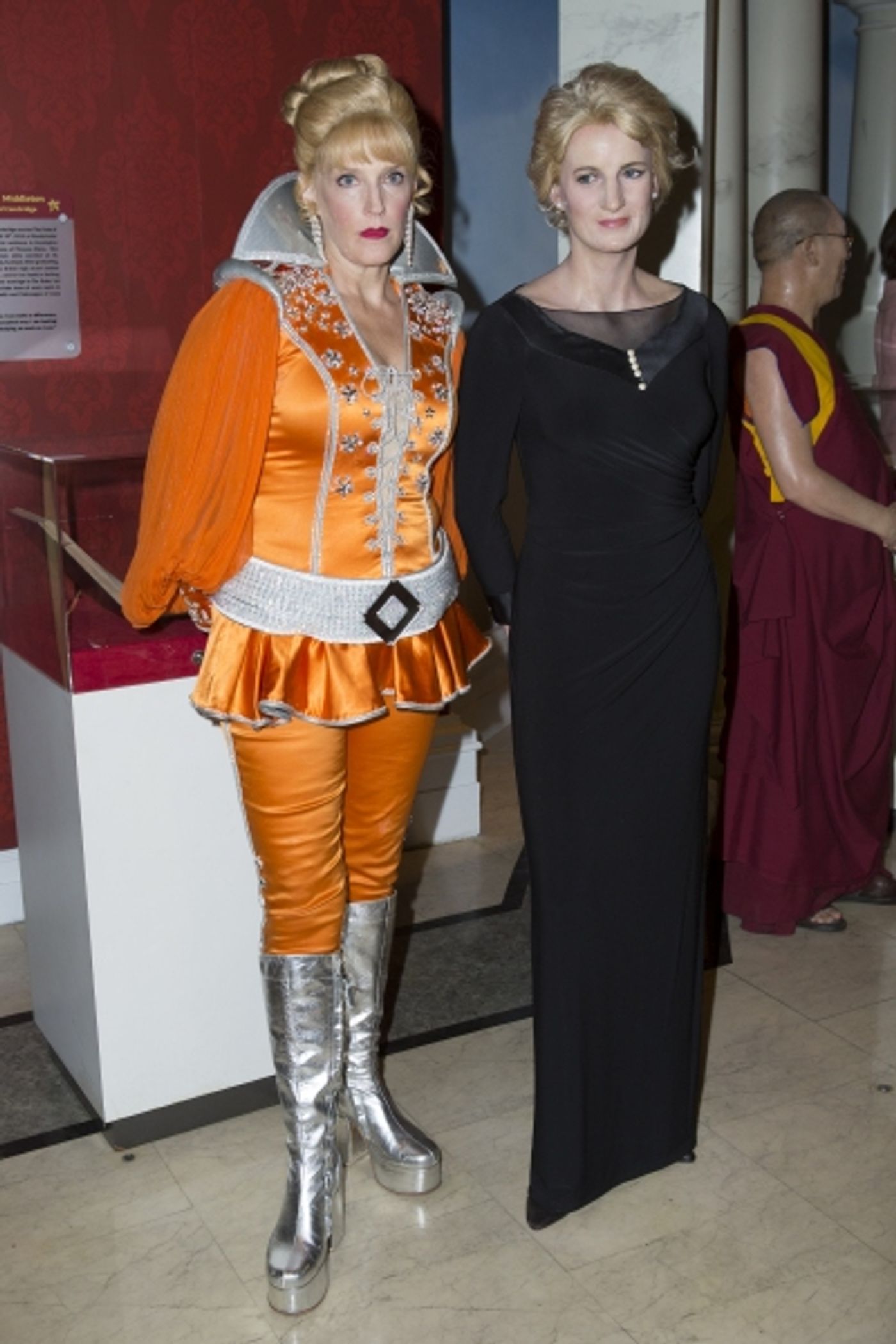 Photo Coverage: ABBA Wax Figures Make U.S. Debut at Madame Tussauds with the Cast of MAMMA MIA!  Image