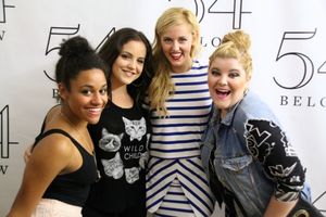 A BRING IT ON reunion, with Ariana DeBose, Janet Krupin, Taylor Louderman, and Ryann  Photo
