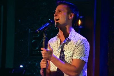 Christopher Rice sings a mash-up of One DirectionÃ¢â‚¬â„¢s ''Story Of My Li Photo