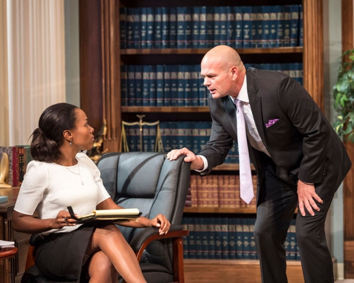 DeWanda Wise and Chris Bauer at 