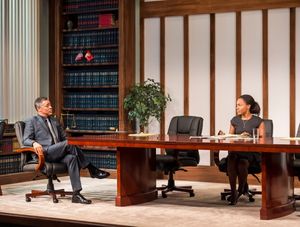 Dominic Hoffman and DeWanda Wise Photo