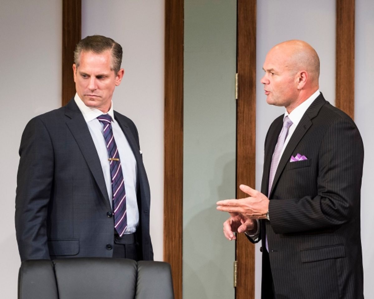 Jonno Roberts and Chris Bauer at 