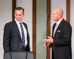 Jonno Roberts and Chris Bauer Photo