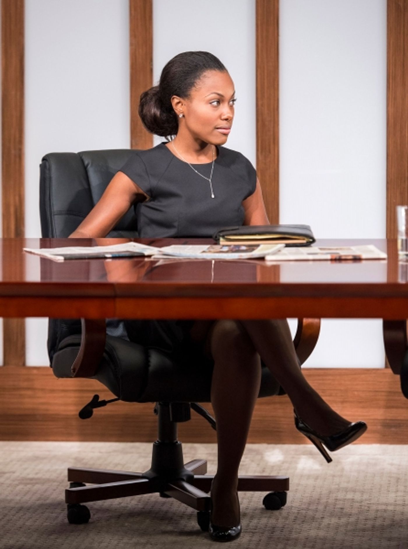 Photo Flash: First Look at Chris Bauer, Dominic Hoffman, Jonno Roberts and DeWanda Wise in CTG's RACE  Image