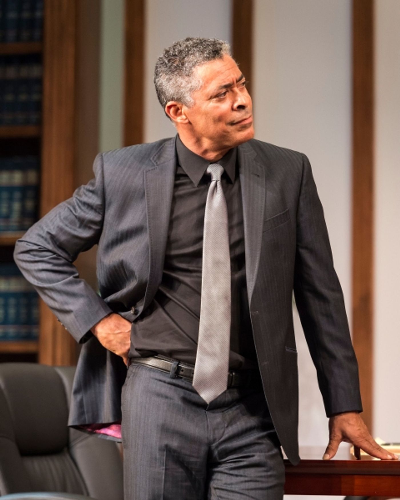 Photo Flash: First Look at Chris Bauer, Dominic Hoffman, Jonno Roberts and DeWanda Wise in CTG's RACE  Image