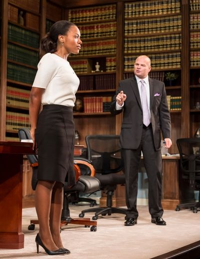 DeWanda Wise and Chris Bauer Photo