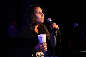 Natalie Gallo performs ''The Rain It Falls'' Photo