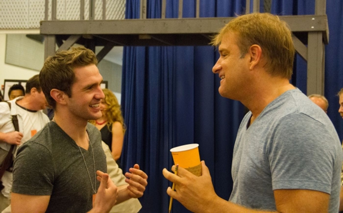 Photo Flash: Inside the First Day of Rehearsal for NEWSIES National Tour; Dan DeLuca Set to Lead - Full Company Announced!  Image