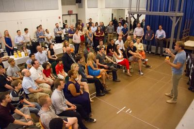 Jeff Calhoun and NEWSIES cast Photo