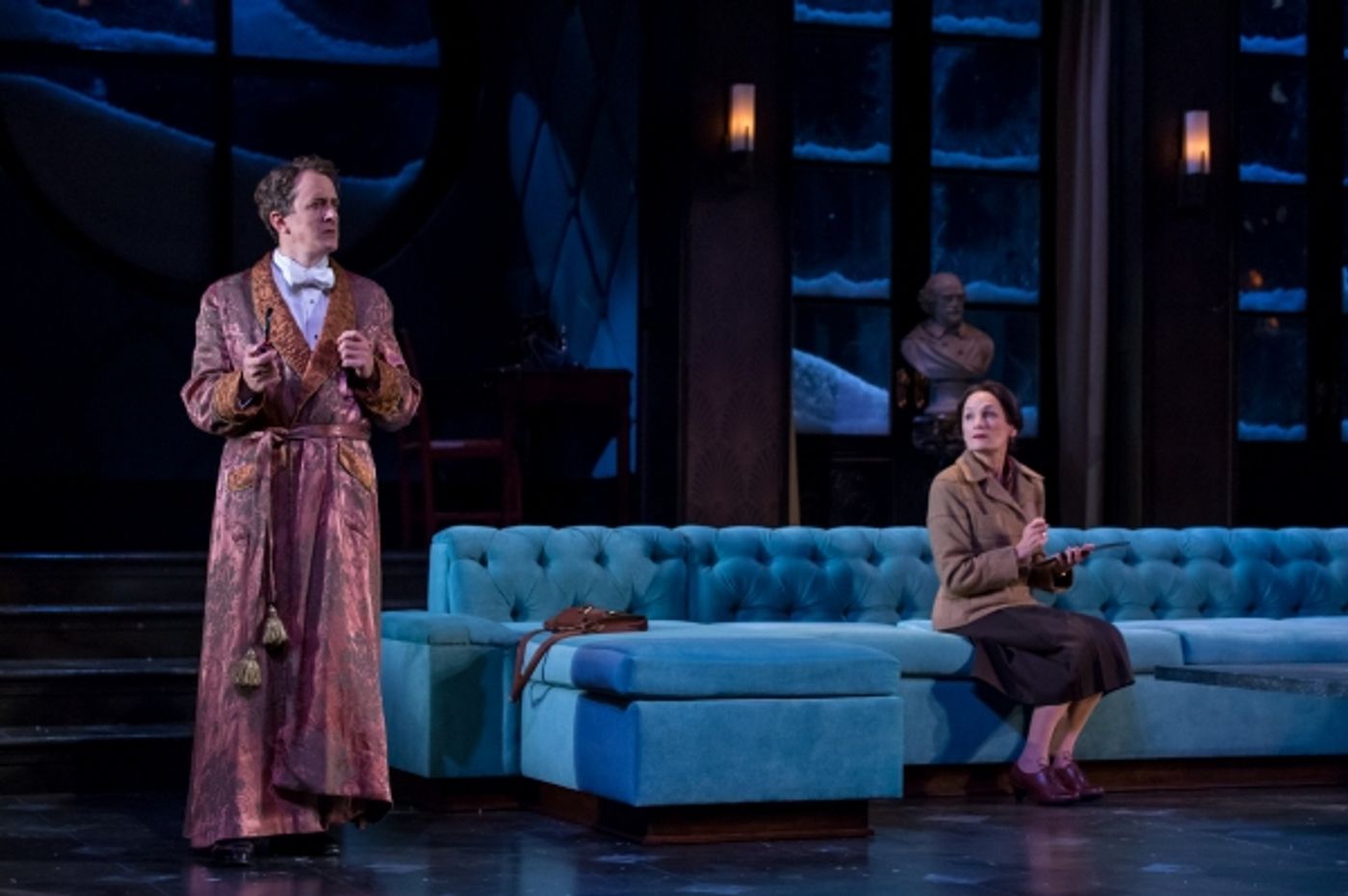 Photo Flash: First Look at Drury Lane Theatre's THE GAME'S AFOOT, Opening Tonight  Image