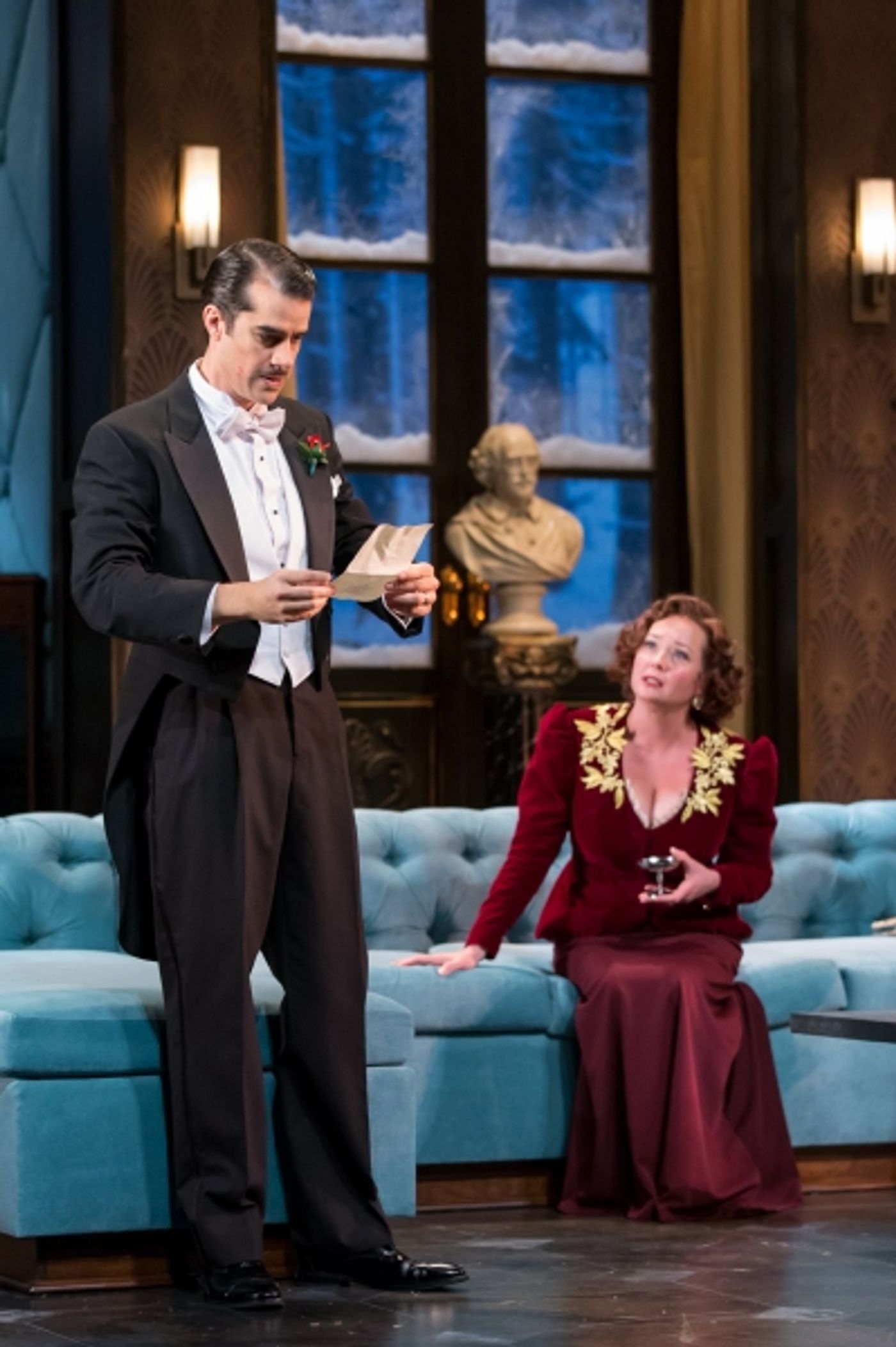 Photo Flash: First Look at Drury Lane Theatre's THE GAME'S AFOOT, Opening Tonight  Image