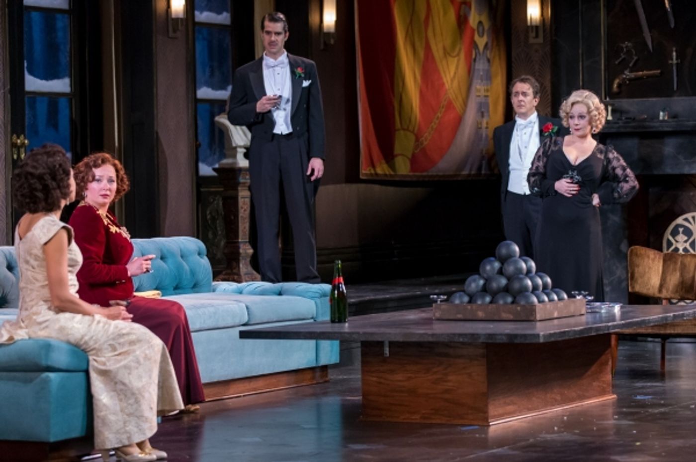 Photo Flash: First Look at Drury Lane Theatre's THE GAME'S AFOOT, Opening Tonight  Image