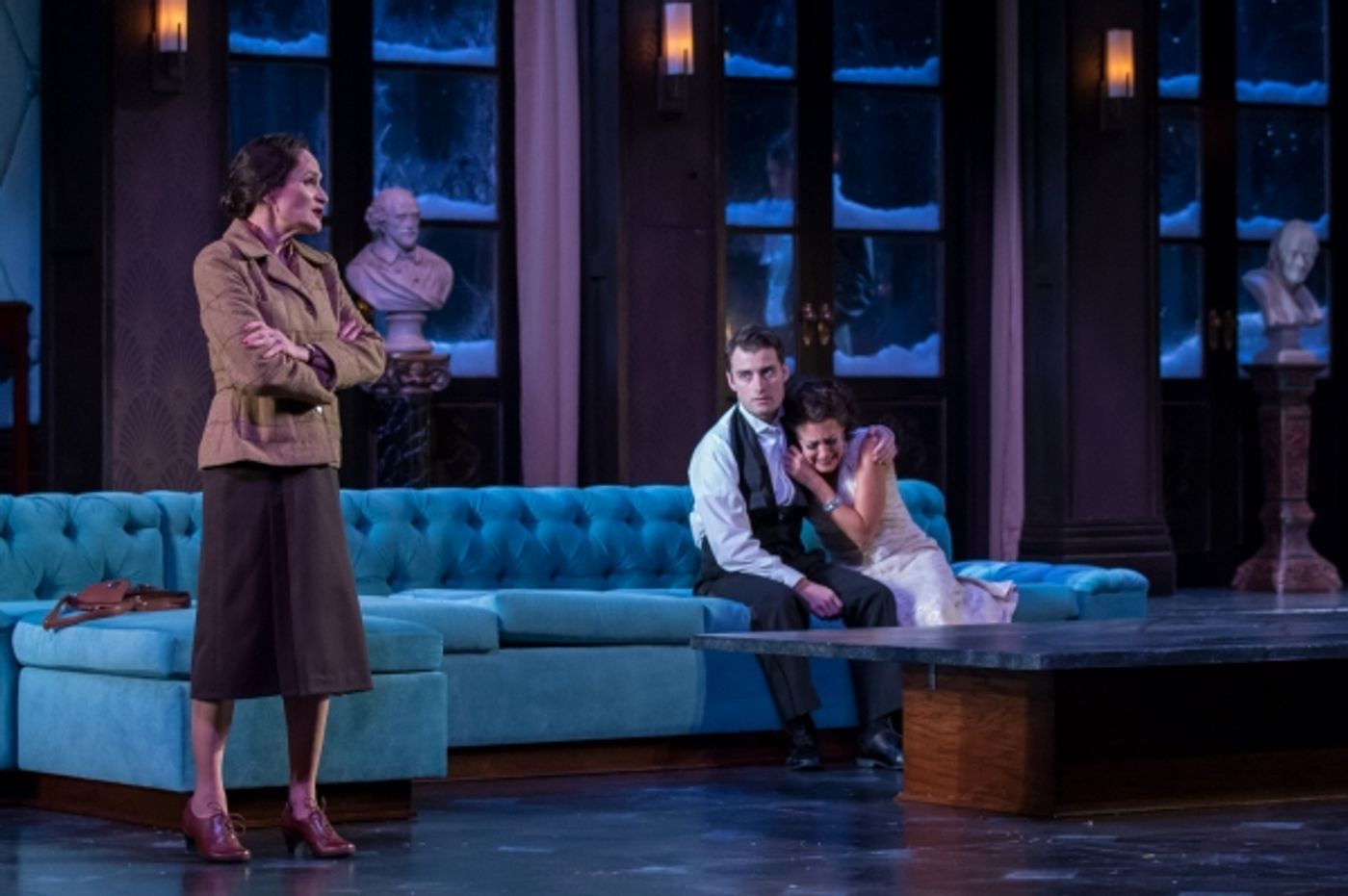 Photo Flash: First Look at Drury Lane Theatre's THE GAME'S AFOOT, Opening Tonight  Image