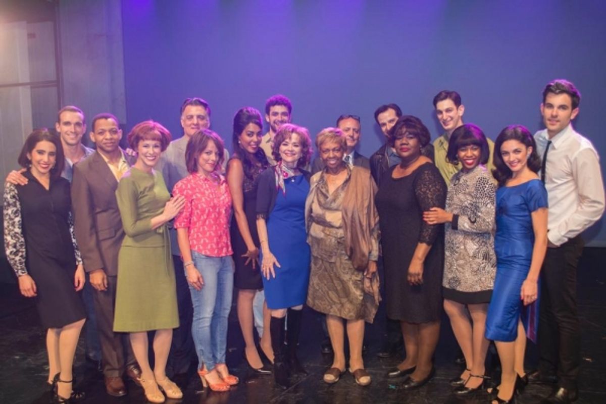 Cissy Houston and the Cast of PIECE OF MY HEART at 