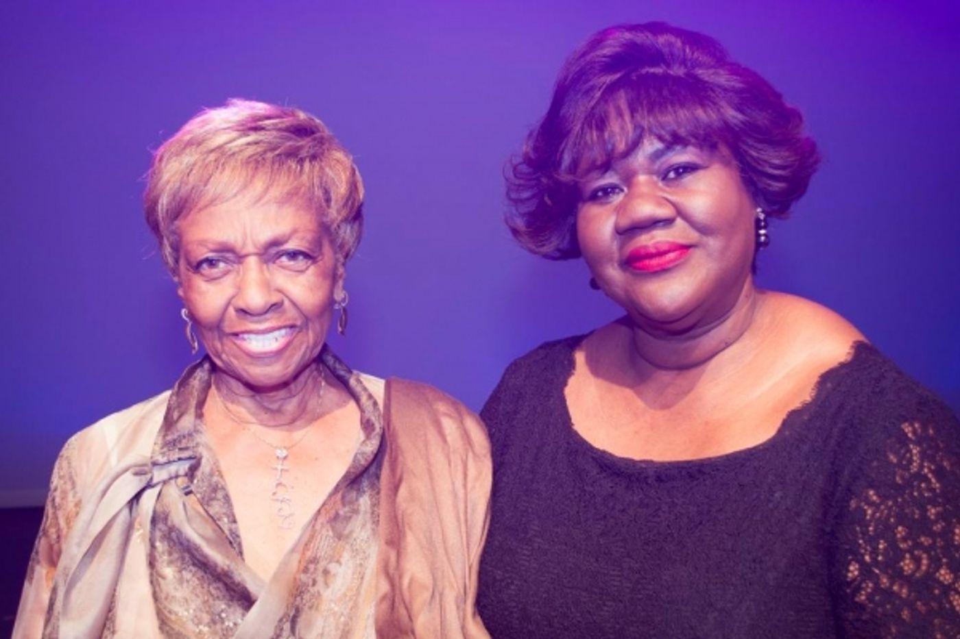Photo Flash: Cissy Houston Visits PIECE OF MY HEART Off-Broadway Image