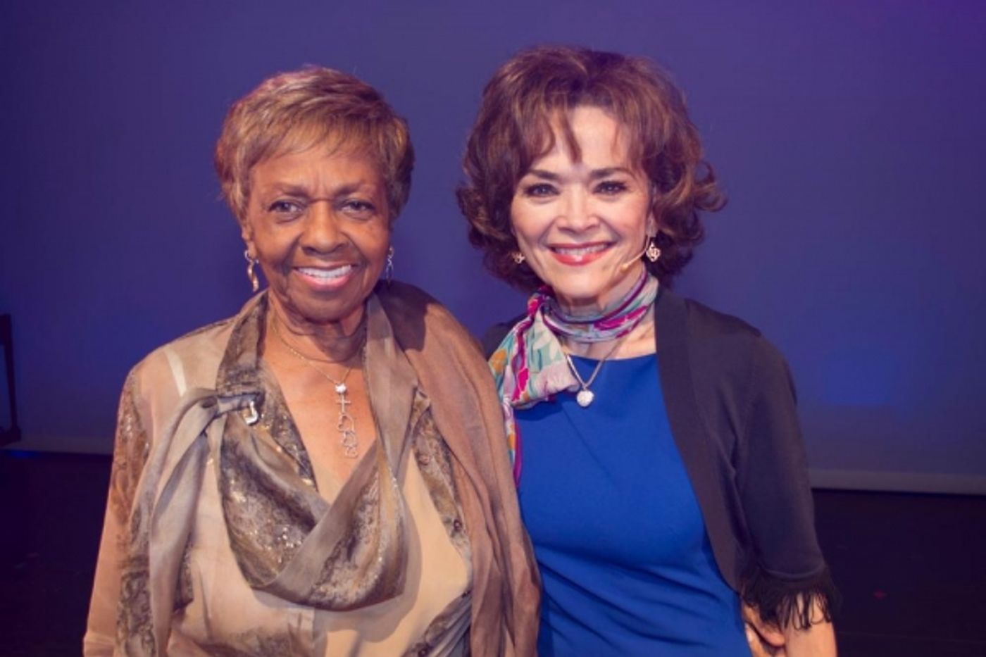 Photo Flash: Cissy Houston Visits PIECE OF MY HEART Off-Broadway Image