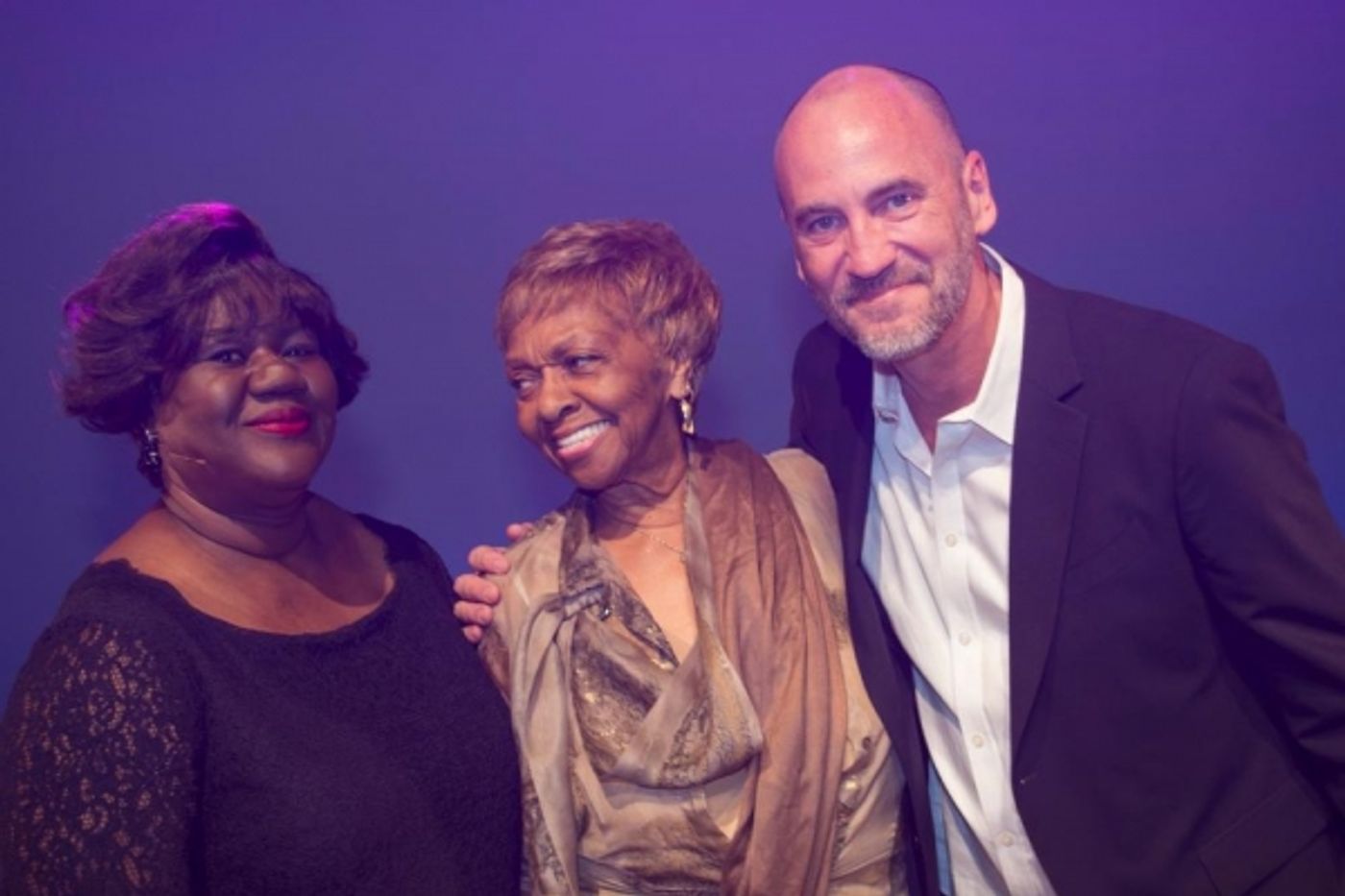 Photo Flash: Cissy Houston Visits PIECE OF MY HEART Off-Broadway Image