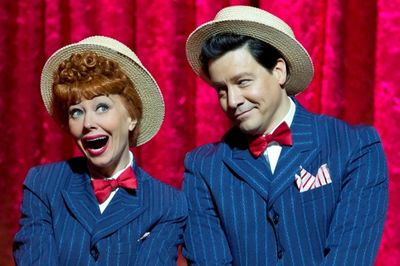 Sirena Irwin as (Lucy) and Bill Mendieta (Ricky)  Photo