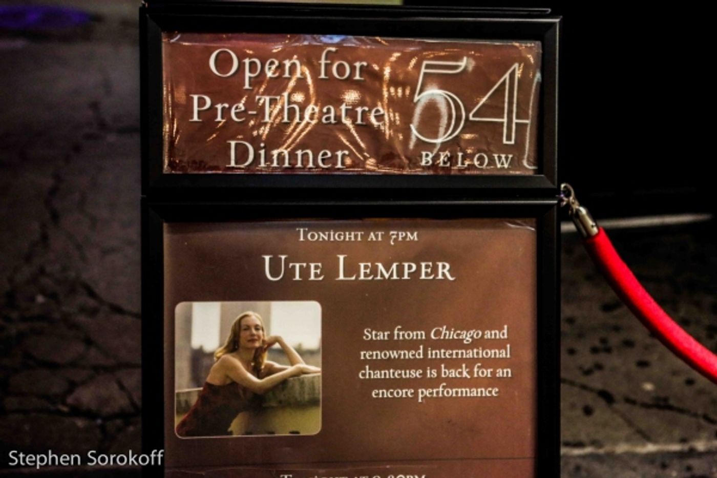 Photo Coverage: Ute Lemper Returns to 54 Below Photo Coverage: Ute Lemper Returns to 54 Below Image