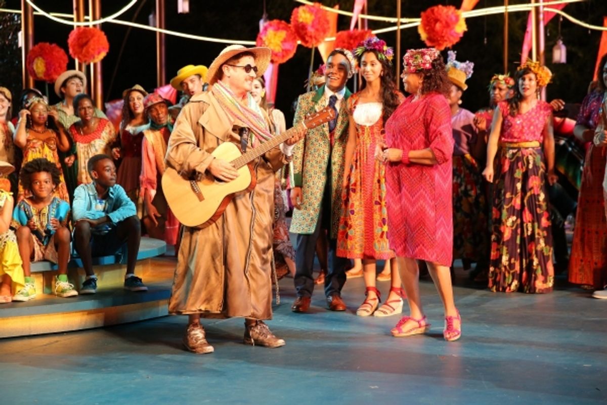 Christopher Fitzgerald (center) and Company at 