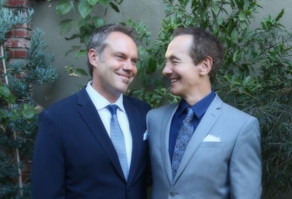 Photo Flash: Broadway's Jason Graae Weds Designer Glen Fretwell; Faith Prince Officiates!  Image