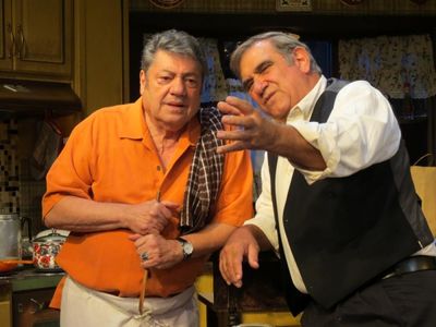 Richard Zavaglia and Dan Lauria Photo
