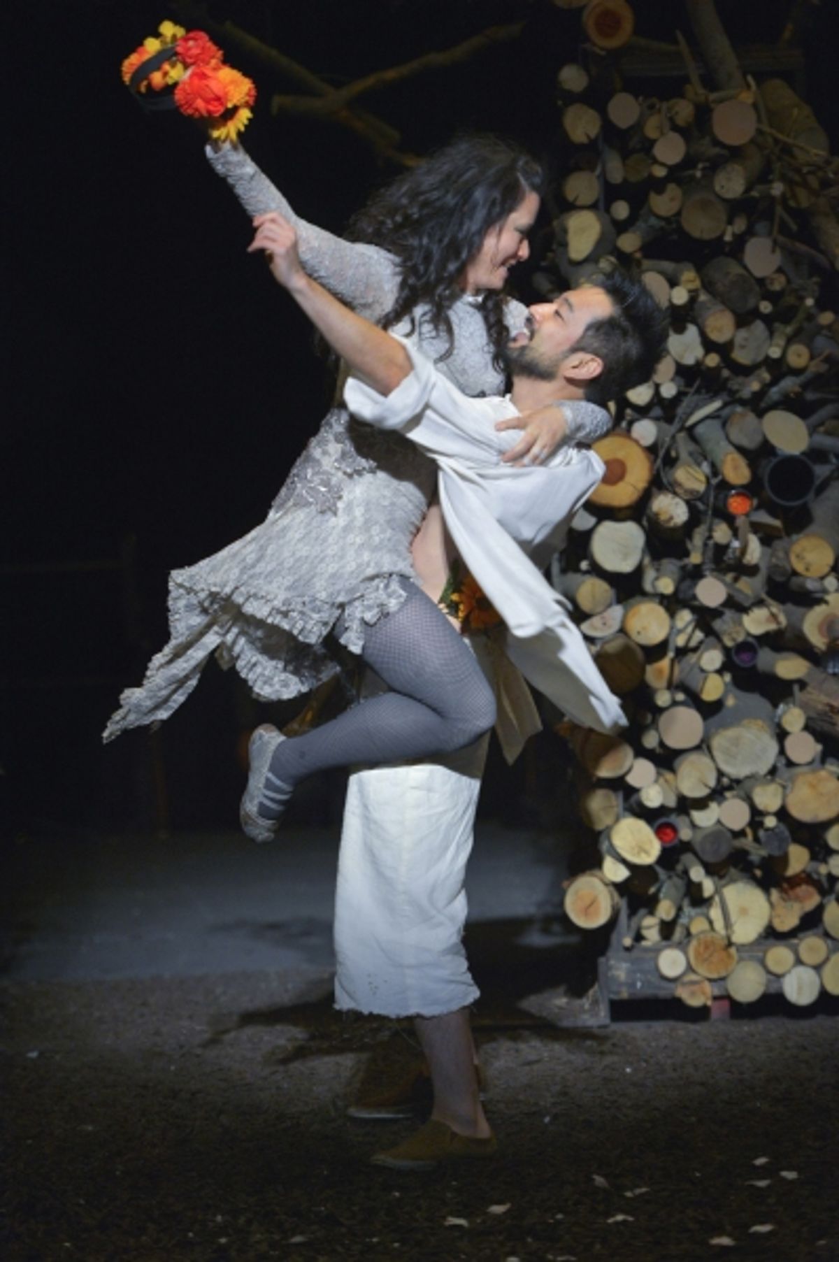 Erika Chong Shuch as Titania and Daisuke Tsuji as Oberon at 