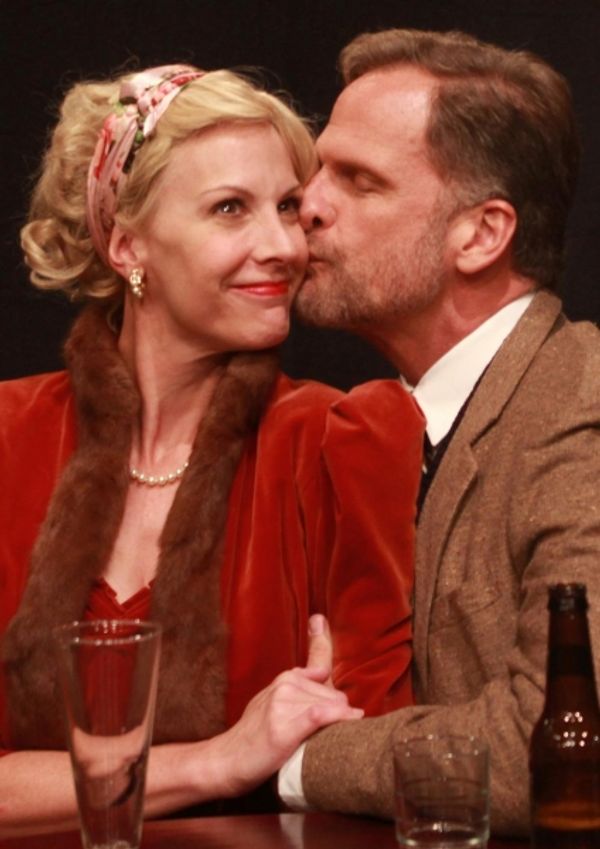 Lyia Vivian (Elizabeth Marshall Black) and George Bourne (Joe Kirkendall) Photo