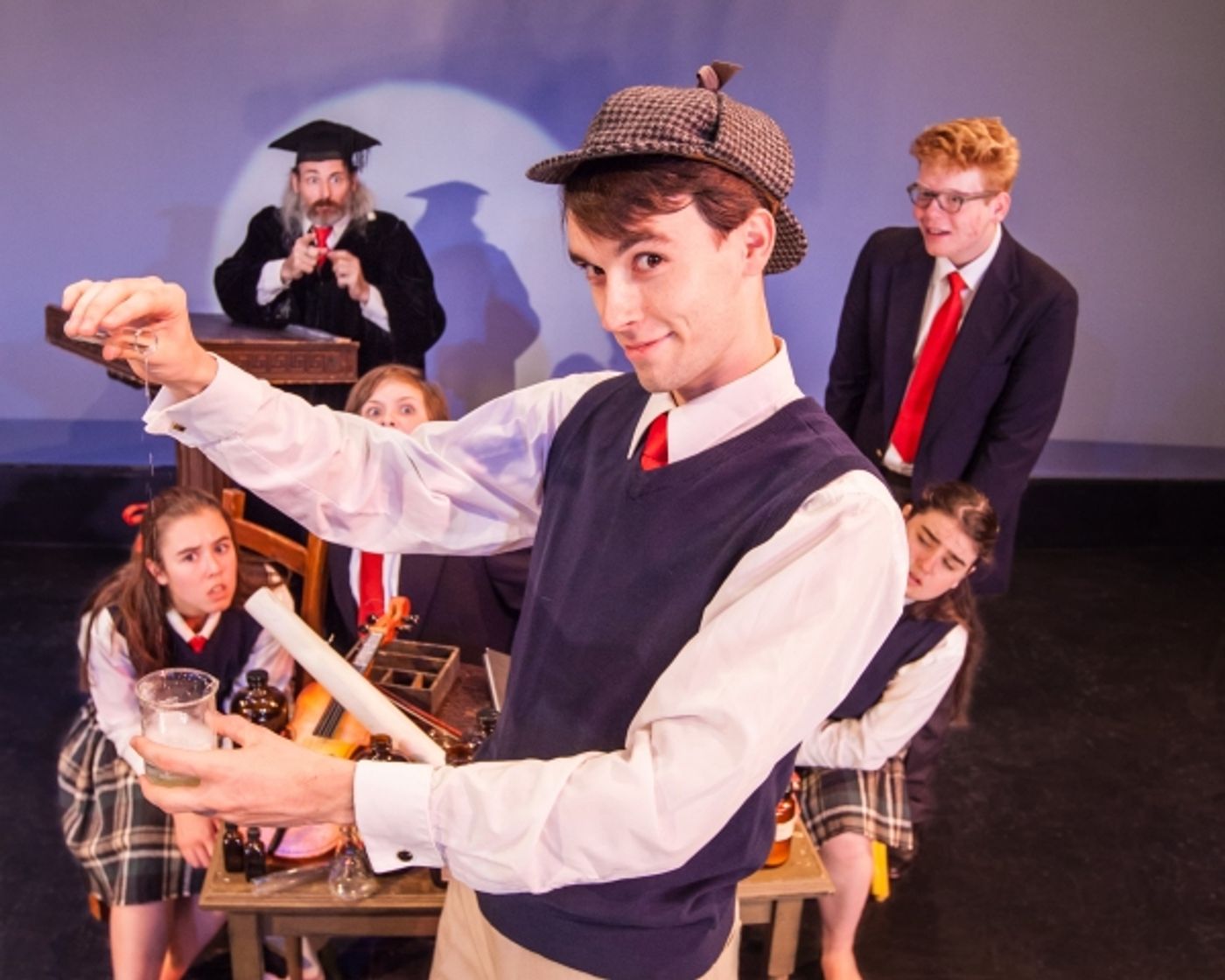Photo Flash: First Look at NW Children's Theater's SHERLOCK HOLMES World Premiere  Image