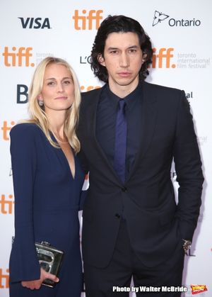 Adam Driver and wife Joanne Tucker Photo