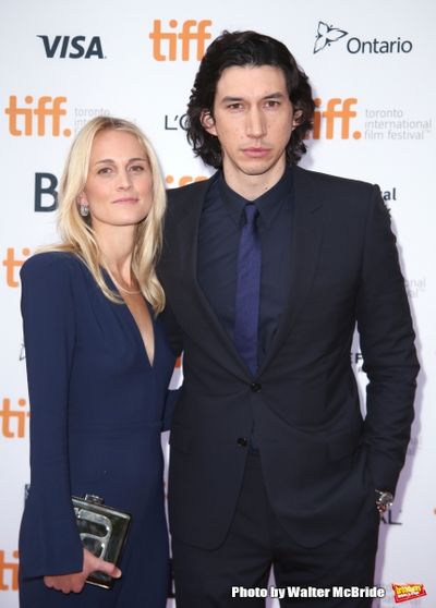 Adam Driver and wife Joanne Tucker Photo