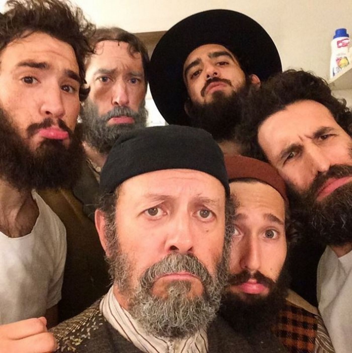 Photo Flash: Saturday Intermission Pics September 6- Part 2- FIDDLER ON THE ROOF Cast Shows Off Beards, and More! Photo Flash: Saturday Intermission Pics September 6- Part 2- FIDDLER ON THE ROOF Cast Shows Off Beards, and More! Image