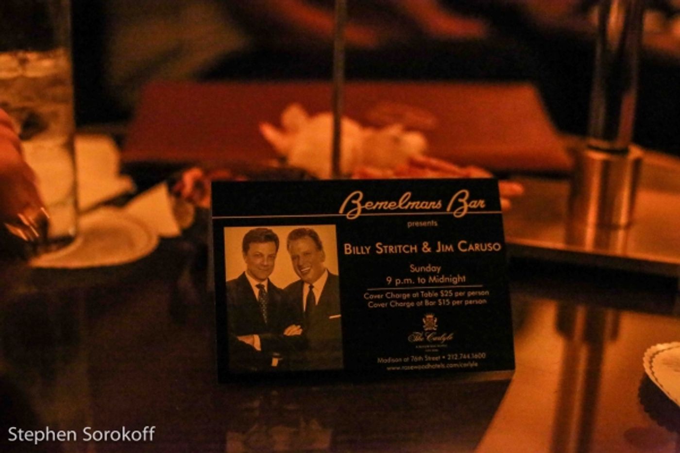 Photo Coverage: Bemelmans Bar Welcomes Back Billy Stritch & Jim Caruso Photo Coverage: Bemelmans Bar Welcomes Back Billy Stritch & Jim Caruso Image