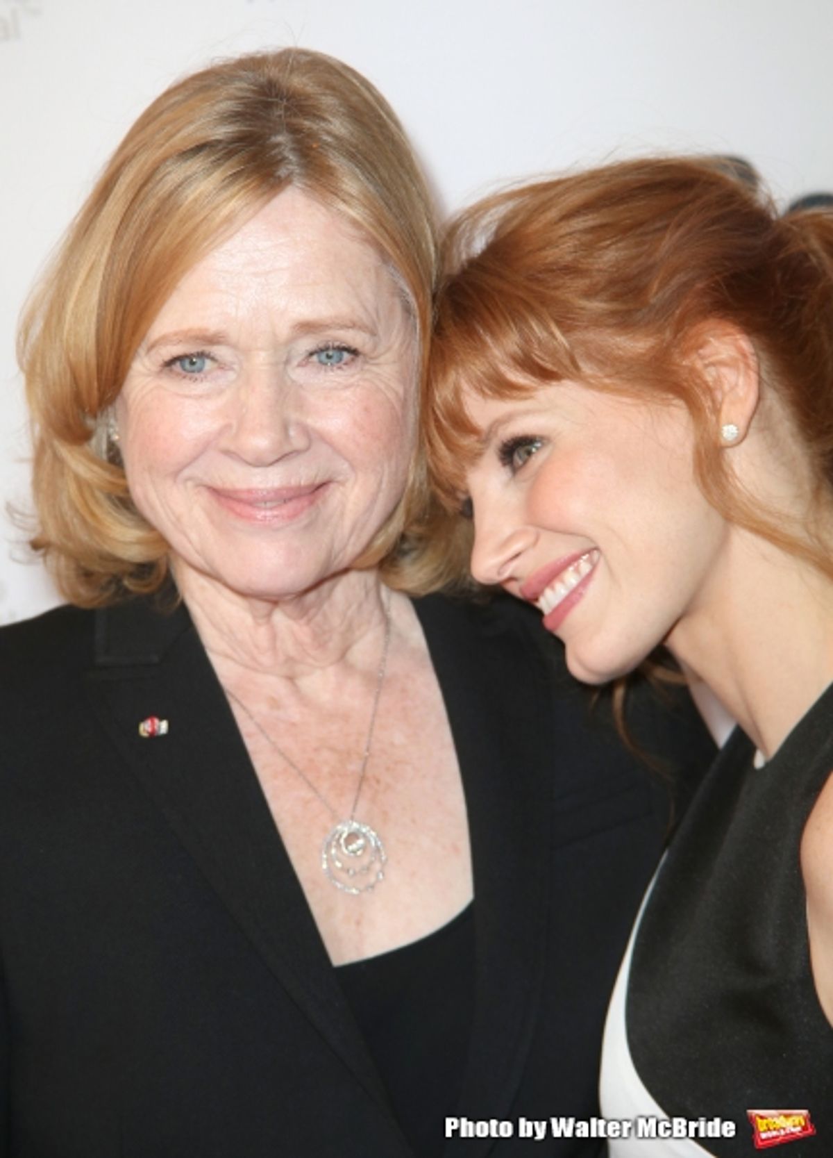 Liv Ullman and Jessica Chastain  at 