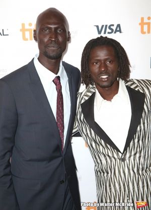 Ger Duany and Emmauel Jal   Photo