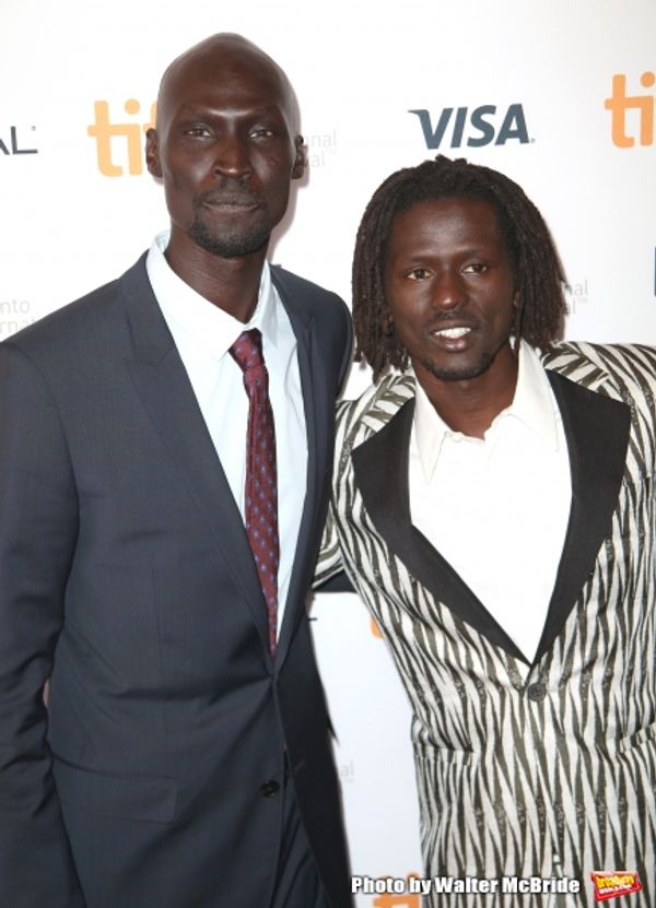 Ger Duany and Emmauel Jal   Photo