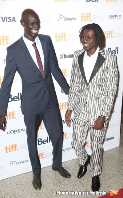 Ger Duany and Emmauel Jal   Photo