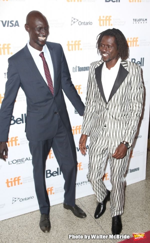 Ger Duany and Emmauel Jal   Photo