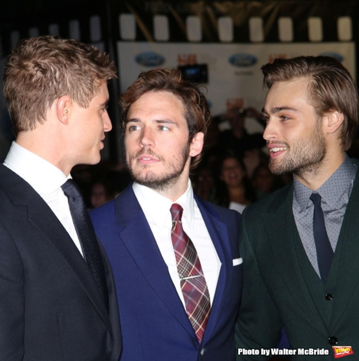 Max Irons, Sam Claflin, Douglas Booth   at 