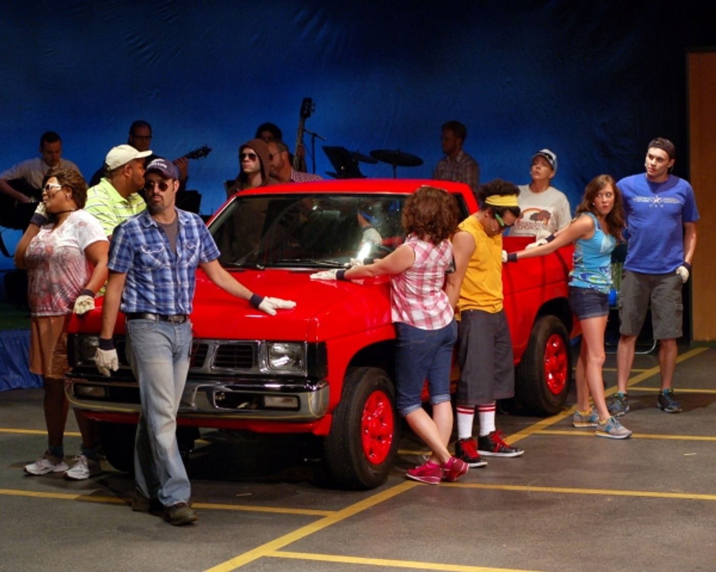 Photo Flash: First Look at the Unicorn Theatre's HANDS ON A HARDBODY Photo Flash: First Look at the Unicorn Theatre's HANDS ON A HARDBODY Image