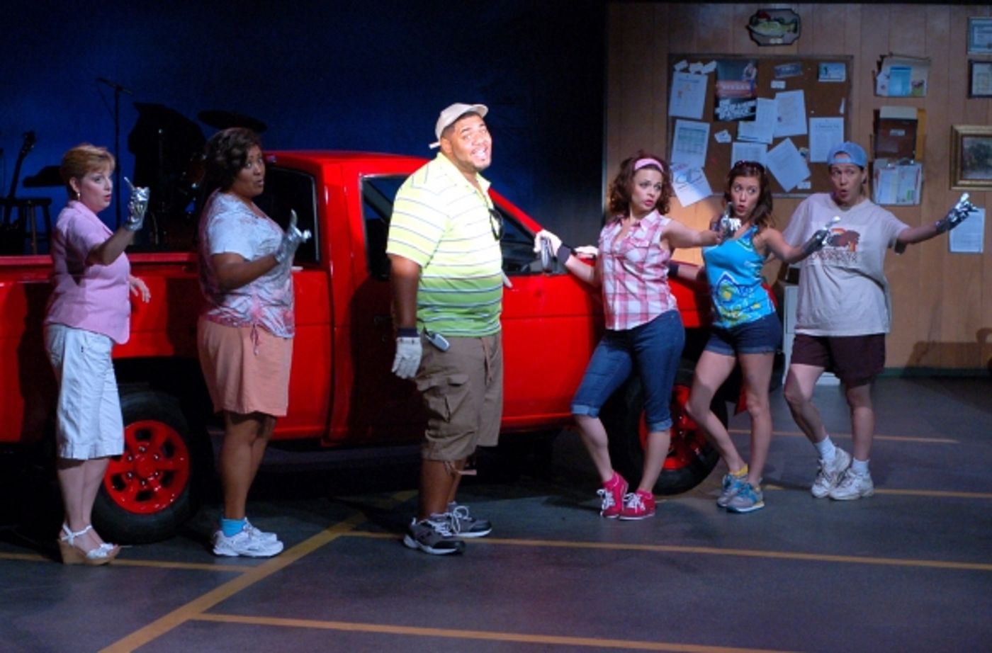 Photo Flash: First Look at the Unicorn Theatre's HANDS ON A HARDBODY Photo Flash: First Look at the Unicorn Theatre's HANDS ON A HARDBODY Image