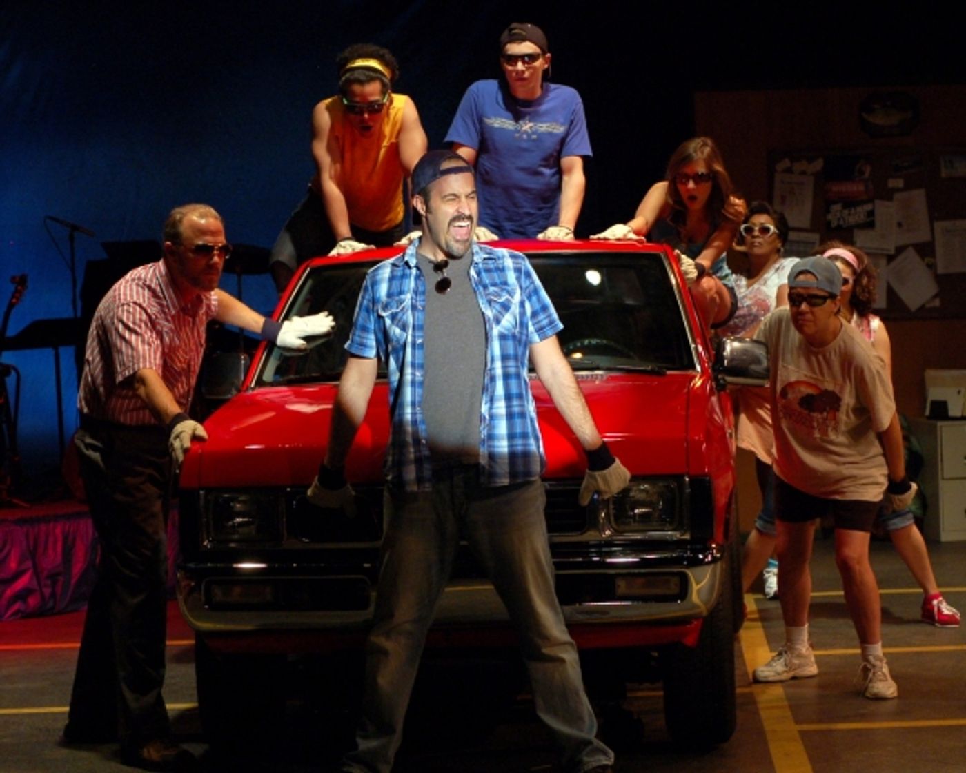 Photo Flash: First Look at the Unicorn Theatre's HANDS ON A HARDBODY Photo Flash: First Look at the Unicorn Theatre's HANDS ON A HARDBODY Image