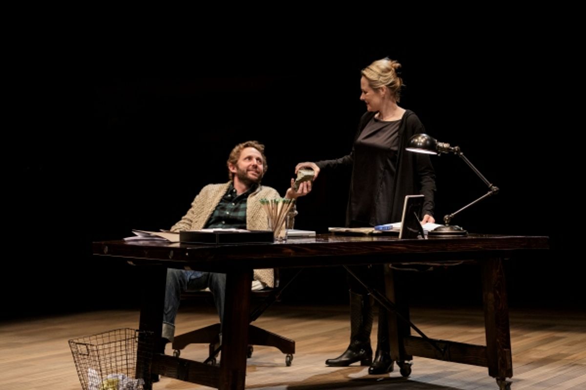 Todd Weeks as Ã¢â‚¬Å“DanielÃ¢â‚¬Â and Kate Blumberg as Miriam in Katie Sapper as Crystal at 