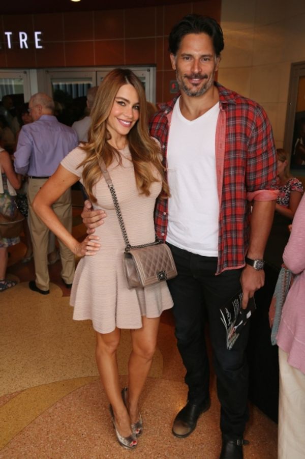 Actors SofiÃ‚Â­a Vergara and Joe Manganiello Photo