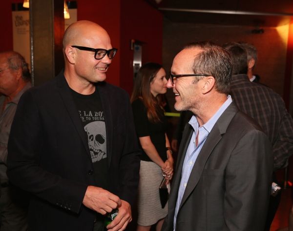  Cast member Chris Bauer and actor Clark Gregg Photo