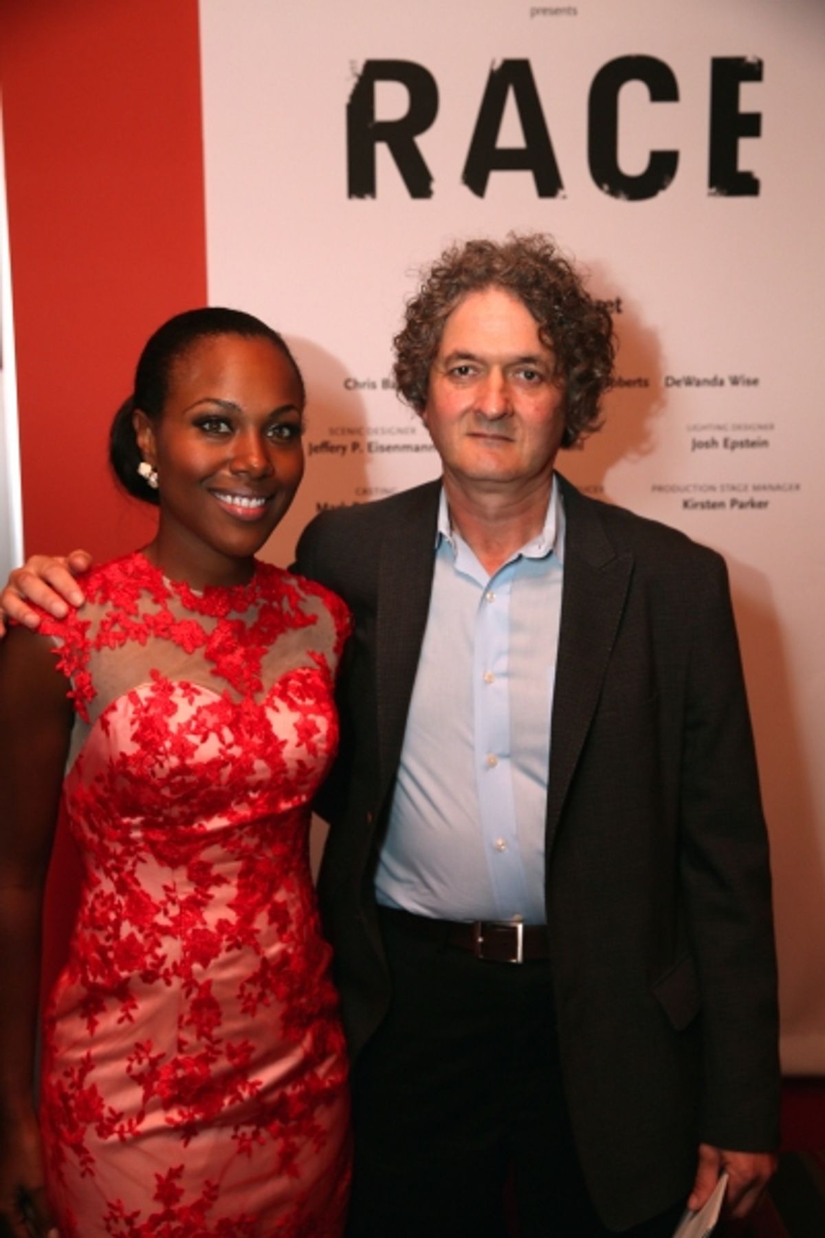 Cast member DeWanda Wise and Director Scott Zigler at 