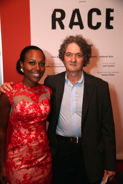 Cast member DeWanda Wise and Director Scott Zigler Photo