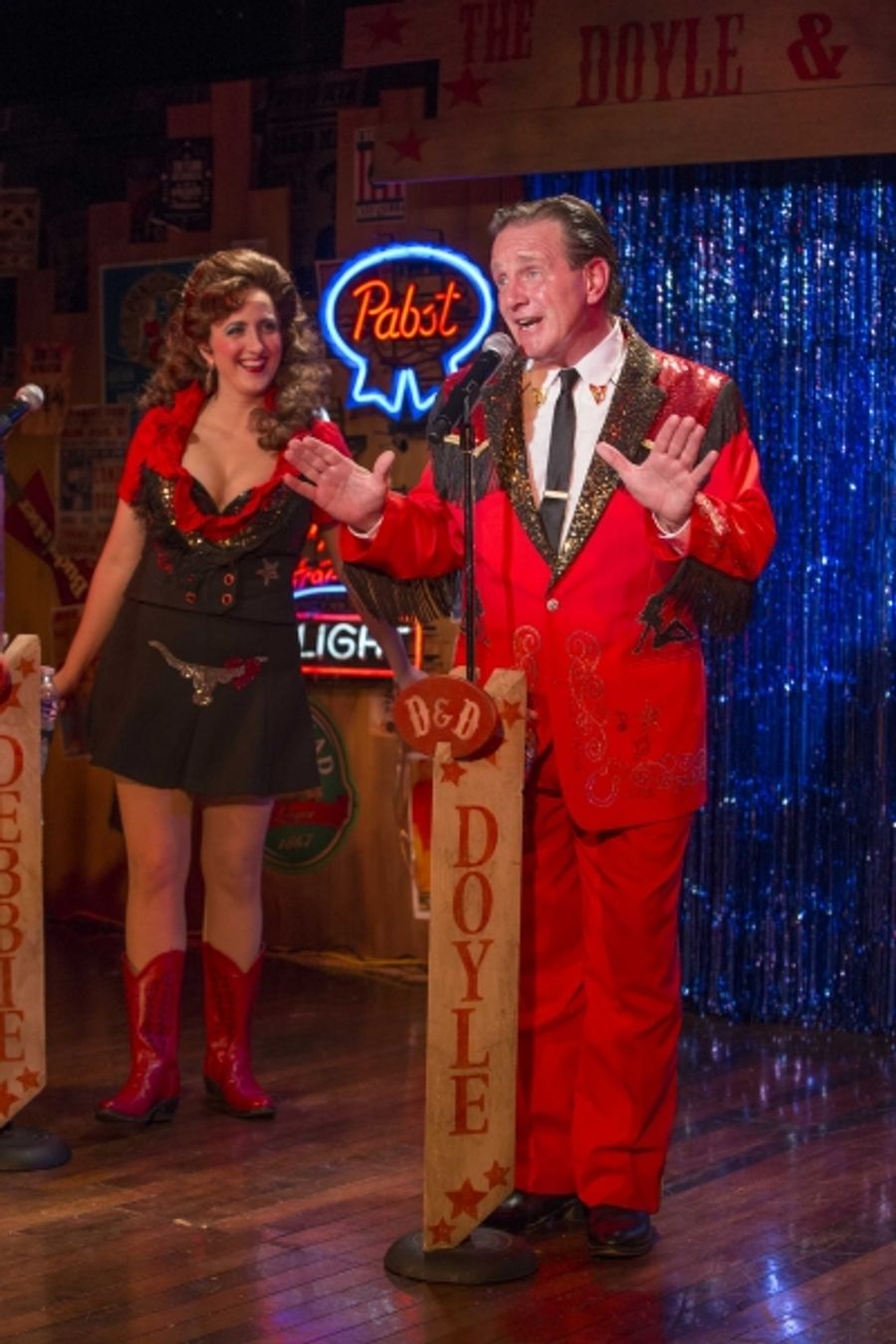 Photo Flash: First Look at Erin Parker, Michael Accardo & Bo Johnson in THE DOYLE & DEBBIE SHOW at Milwaukee Rep Image